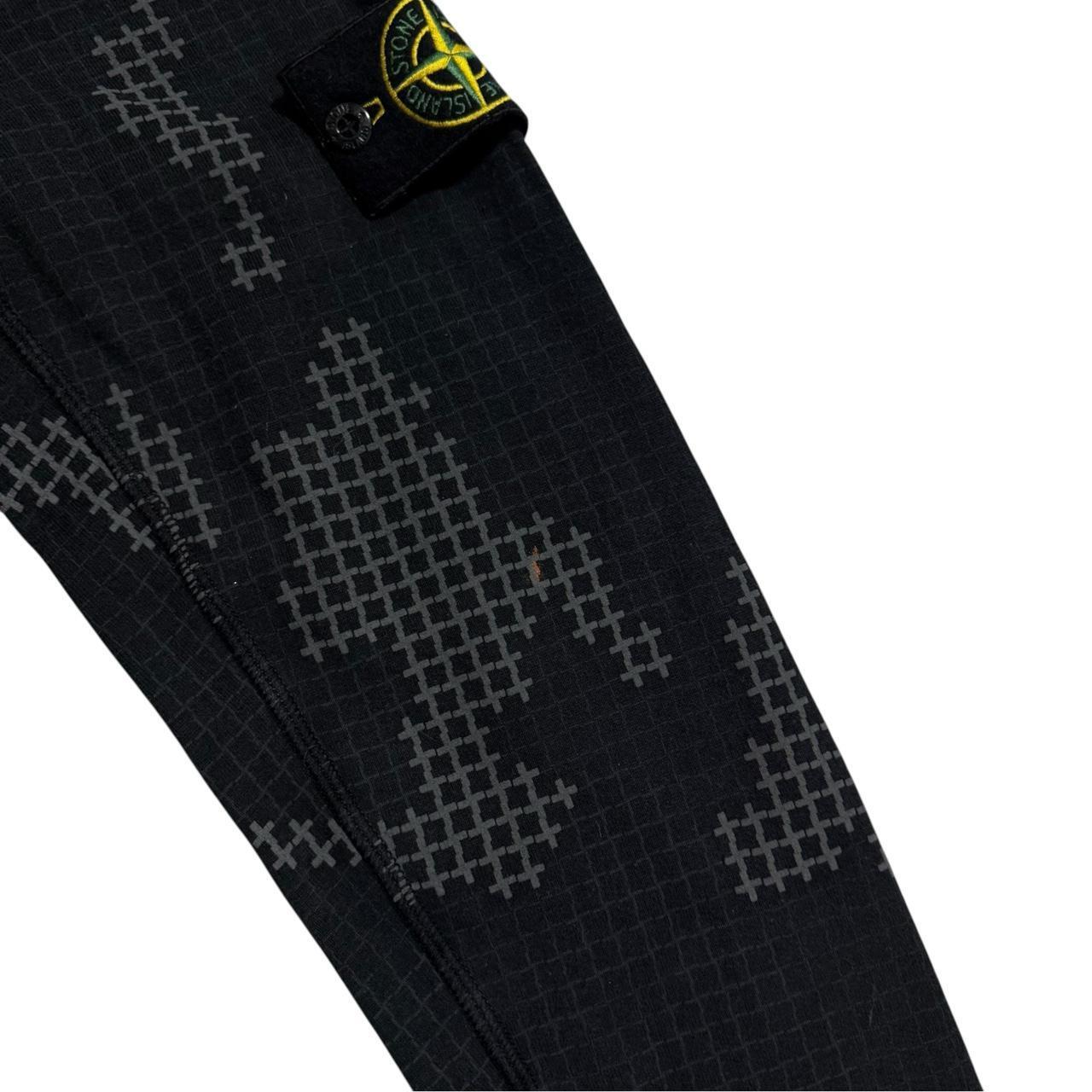 Stone Island Grid Camo Pullover Crewneck | Small, Camo