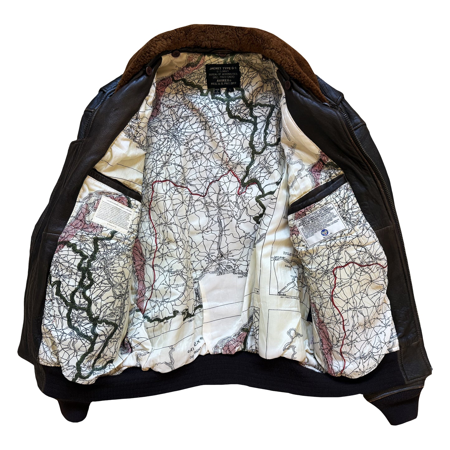 Avirex Top Gun G-1 Flight Jacket Original - L