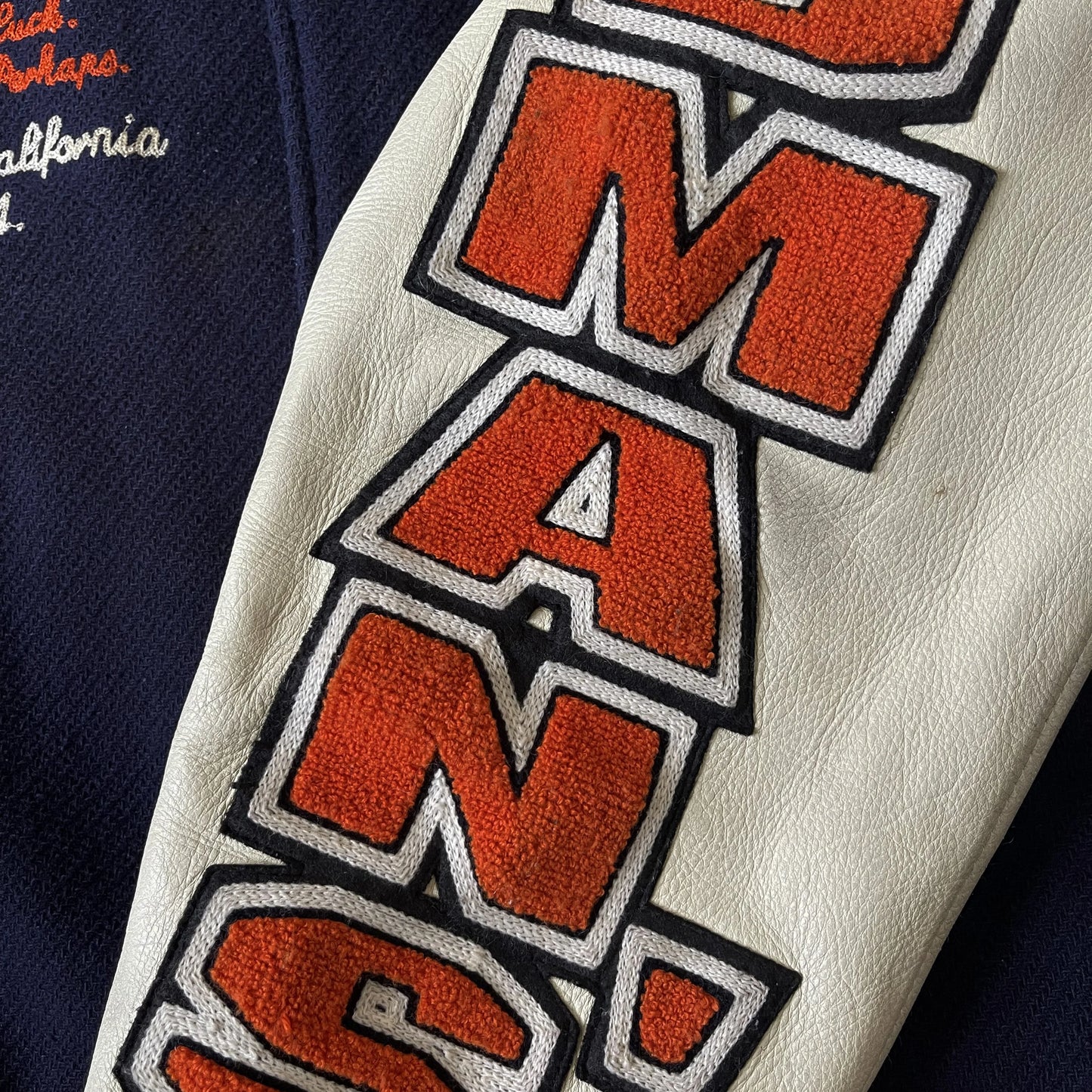 Tedman's 'Lucky Devil' Varsity Jacket - L