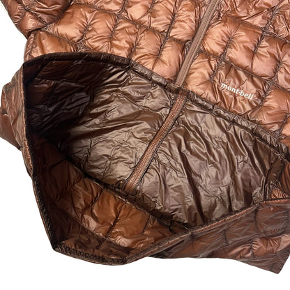 Montbell Plasma 1000 Alpine Down Parka Puffer Jacket In Brown ( USA/EUR L )