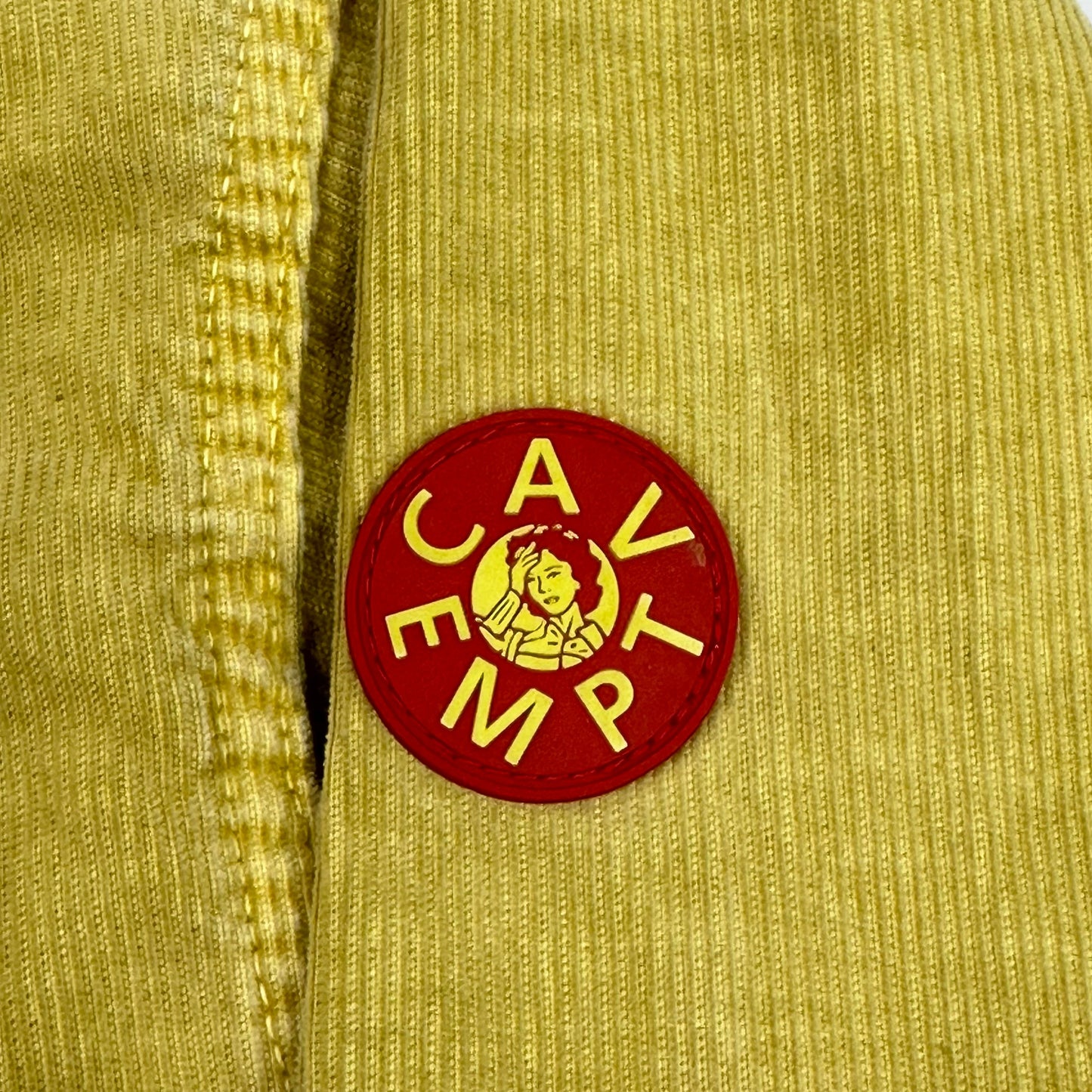 Cav Empt Yellow Cord Double Pocket Overshirt - M (L/XL)