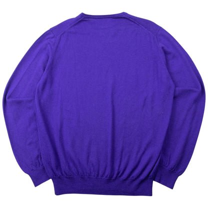 Vintage 2000s Burberry Jumper Size M | Medium, Purple
