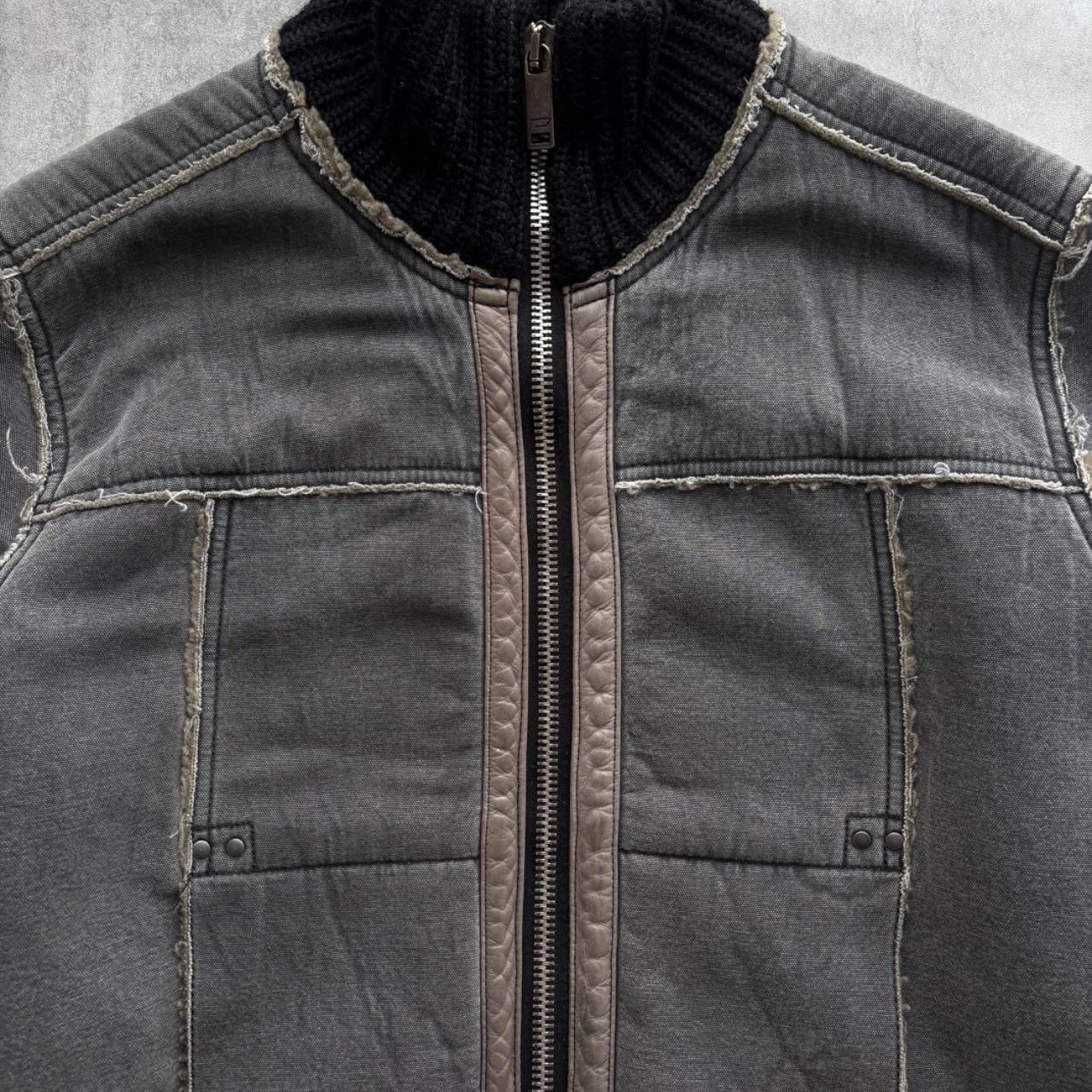 DIESEL SUEDE LEATHER JACKET | O/S, Cream