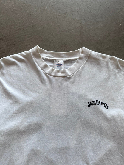 1990's Jack Daniels No.7 T-Shirt - L | Large, Red