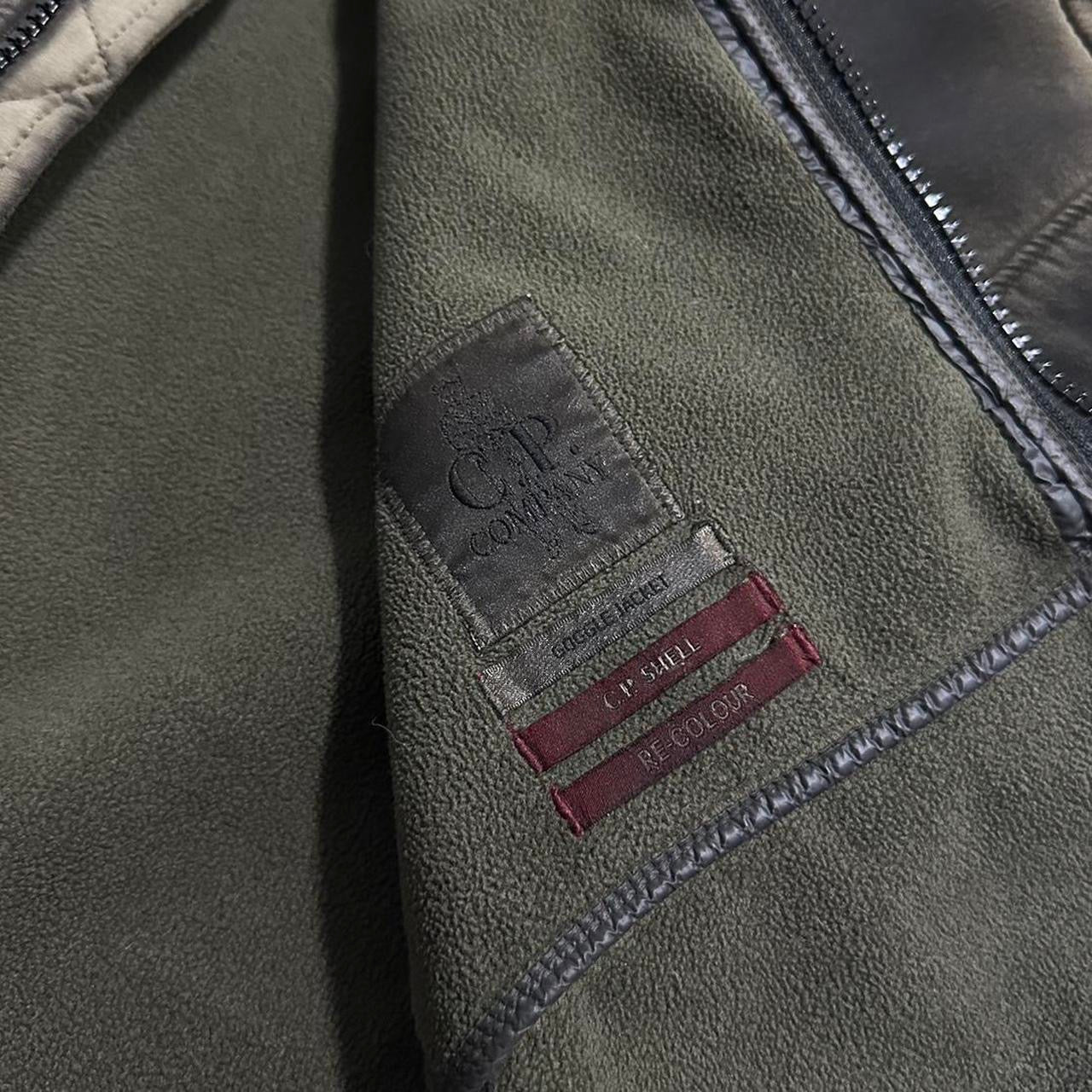 CP Company re-colour soft shell goggle jacket