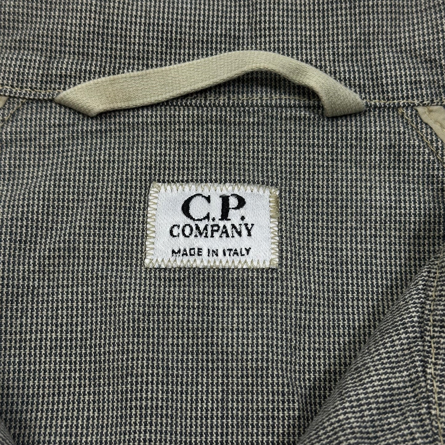 CP Company SS04 Houndstooth Print Boxy Harrington Jacket - IT48 (M)