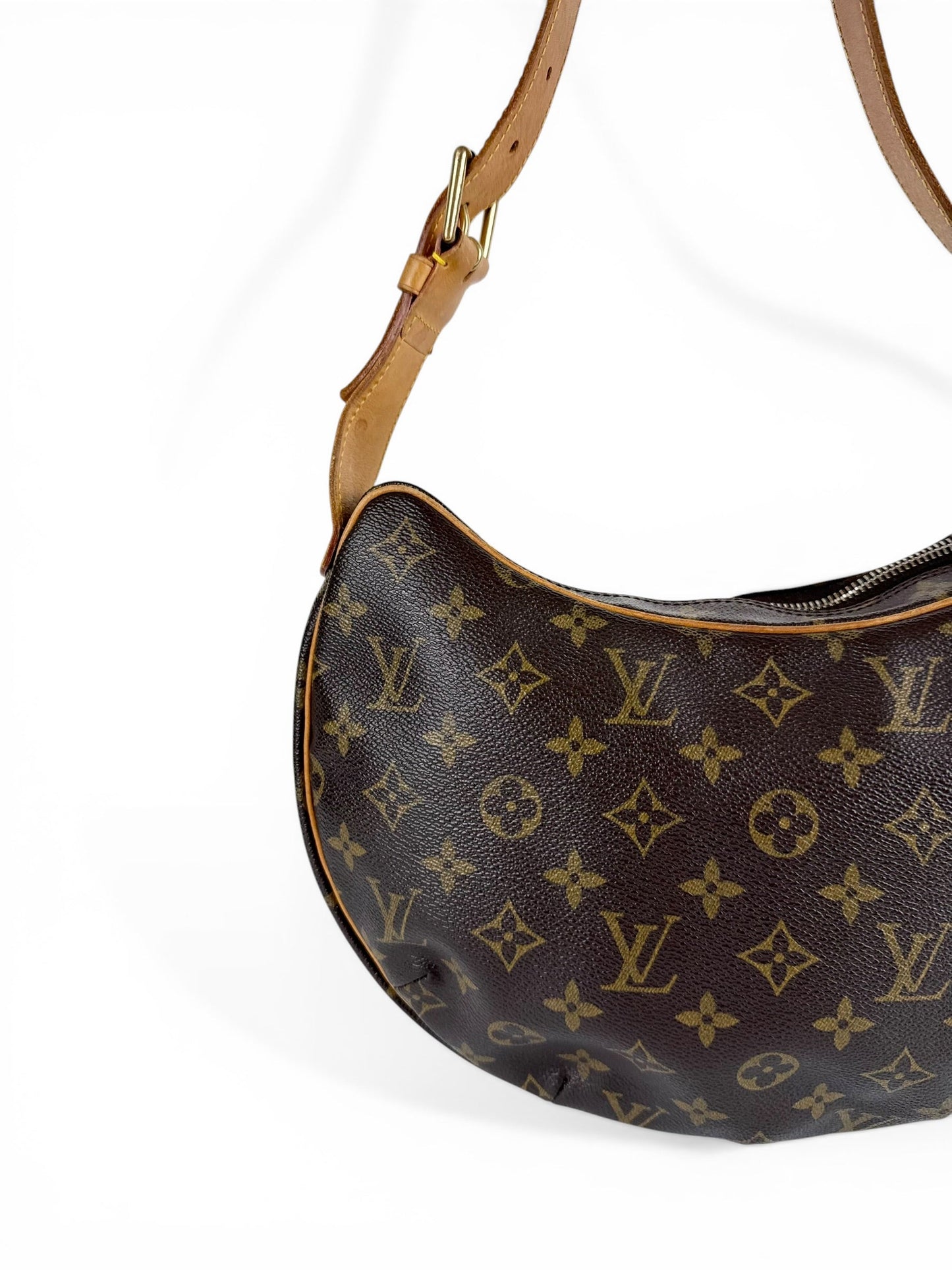 Vintage 2003 Louis Vuitton Croissant MM Shoulder Bag | O/S, Brown