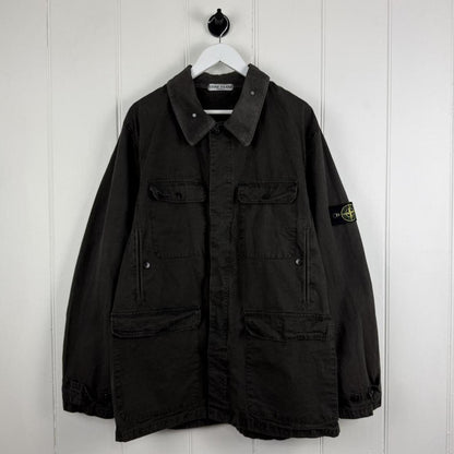 Stone Island Carpenter Style Jacket Charcoal Grey (XXL) | XXL, Grey