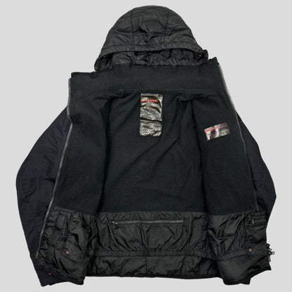 Prada Sport AW02 Technical Padded Ski Jacket - IT50 | Default Title, Black