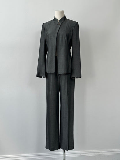 Iblues Italian Vintage 1990s High Neck Tailored Suit - M/W28