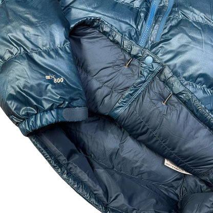 Montbell Alpine Down Parka Puffer Jacket In Blue ( L )