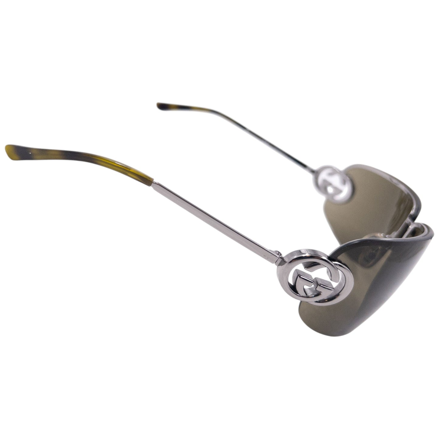 Vintage 2000s Gucci Rimless Sunglasses | O/S, Multicoloured