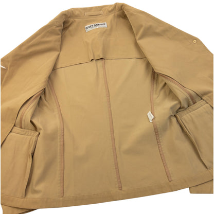 Vintage 90s Issey Miyake Button Up Jacket Womens Size S | Small, Beige