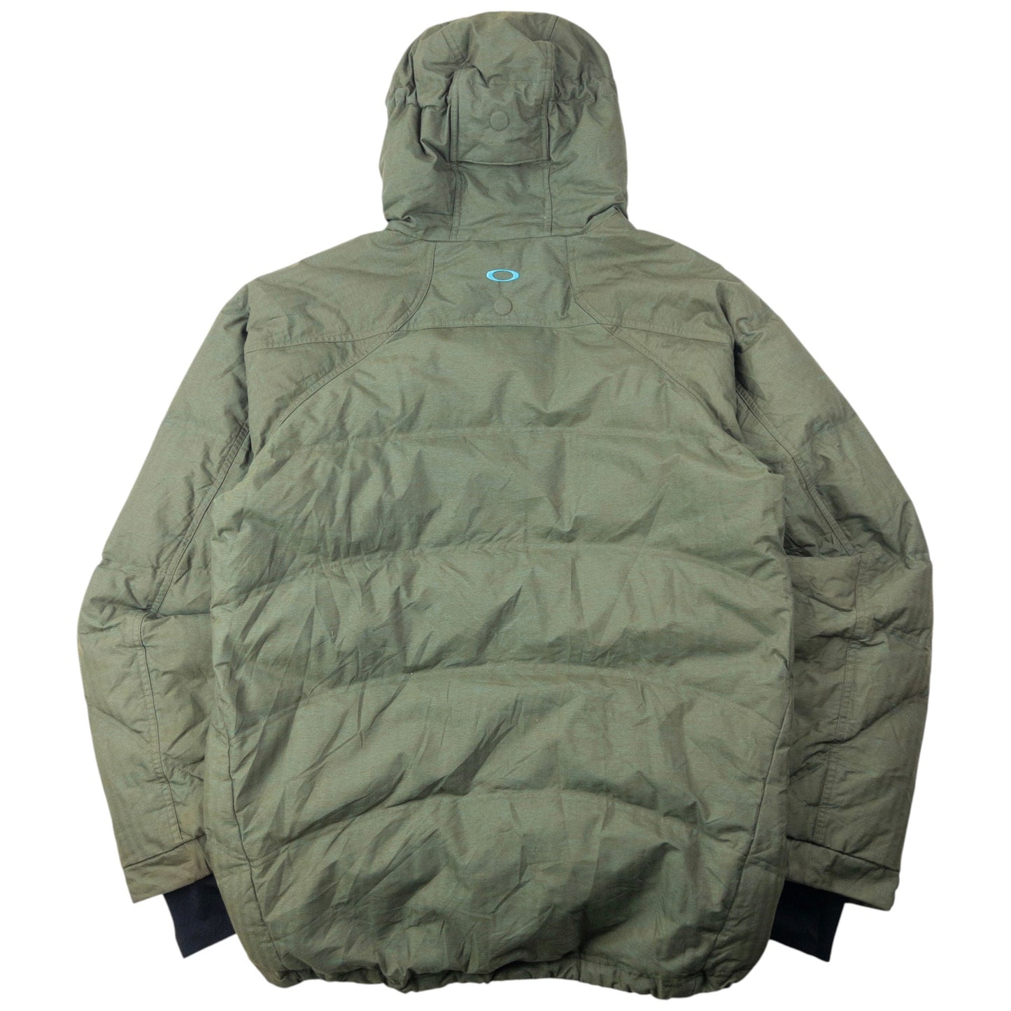 Vintage 2000s Oakley Fur Hood Puffer Jacket Size L | Large, Green