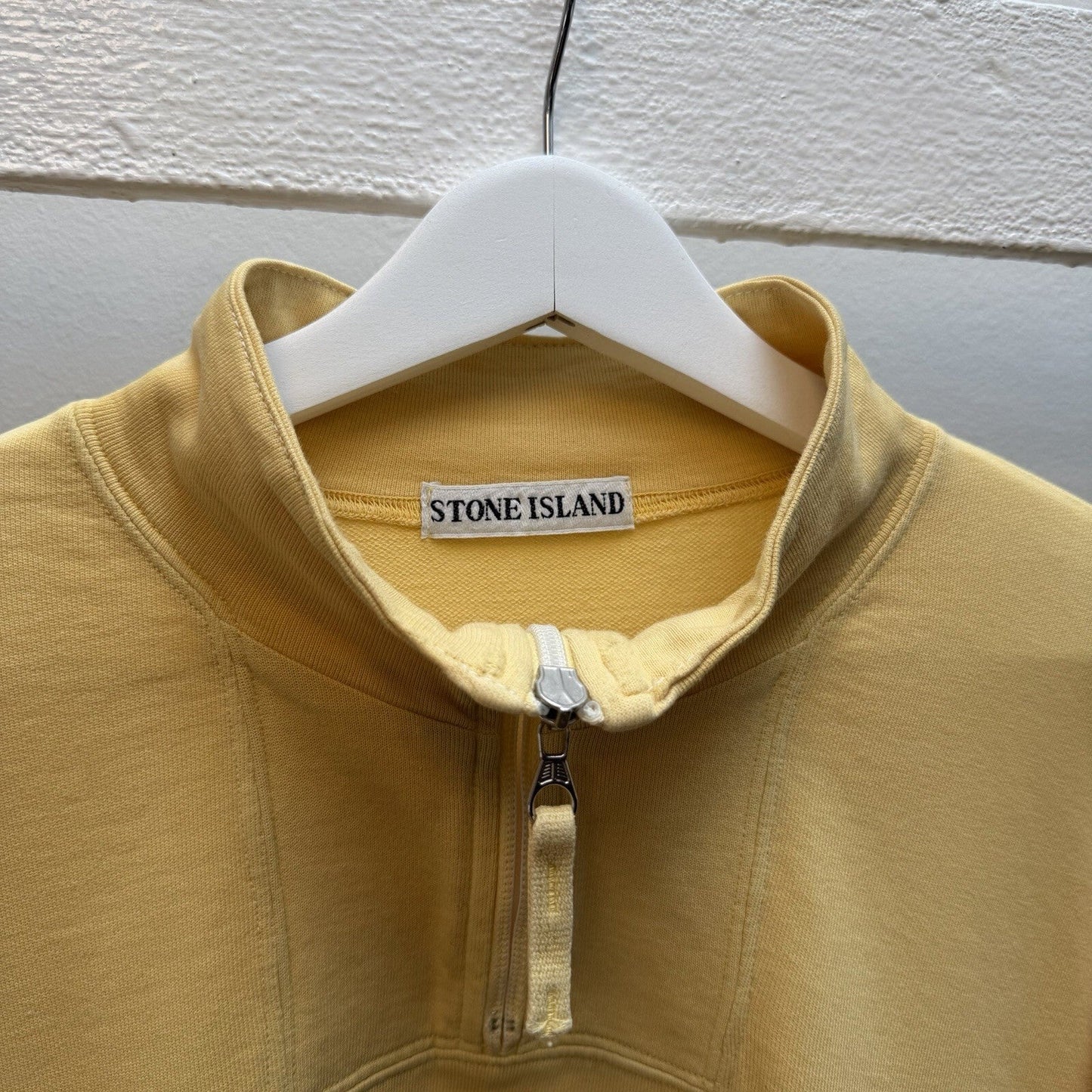 90’s Stone Island Life Safer Jumper (L) | Large, Yellow