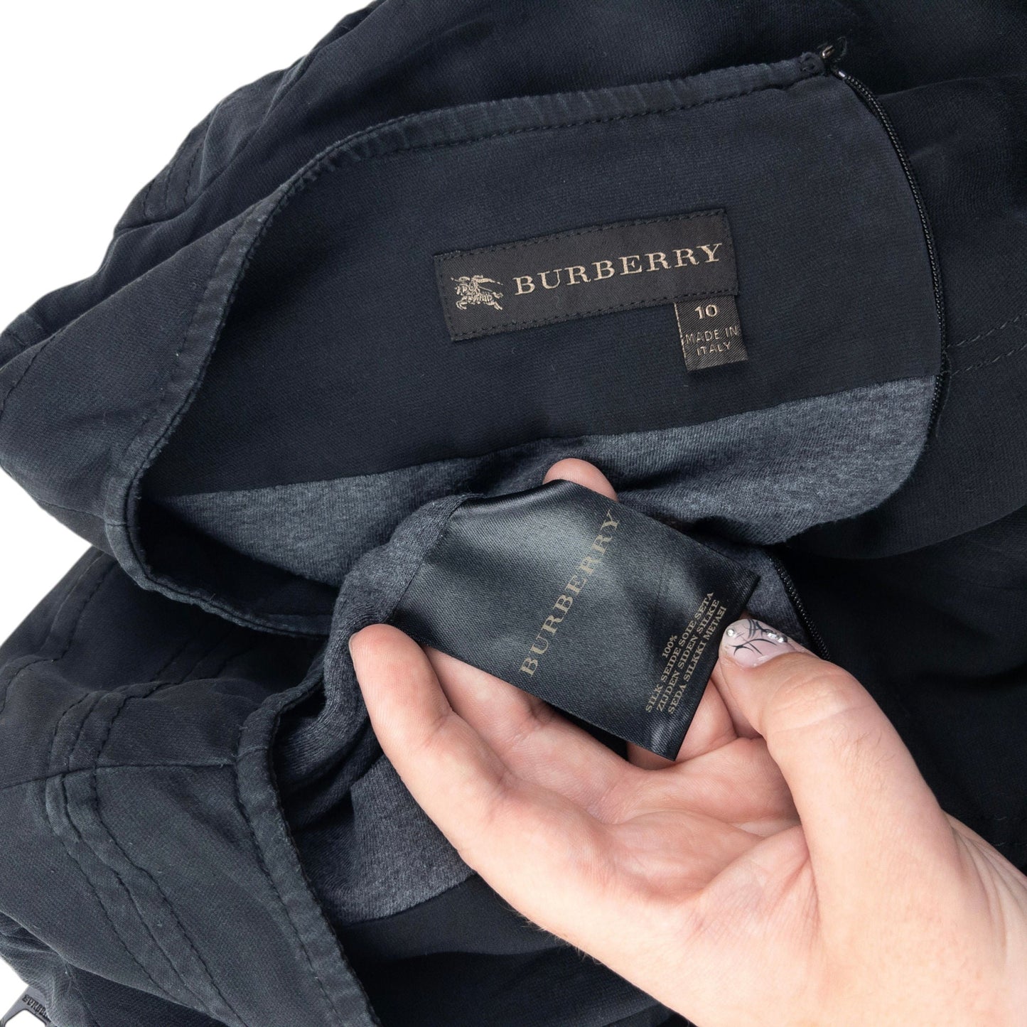 Vintage Burberry Cargo Skirt Womens Size W31 | W31, Black