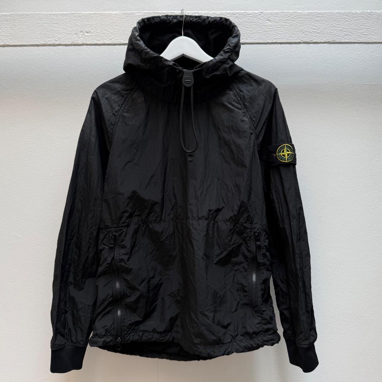 Stone Island Nylon Metal Smock Jacket in Black (S) | Small, Black