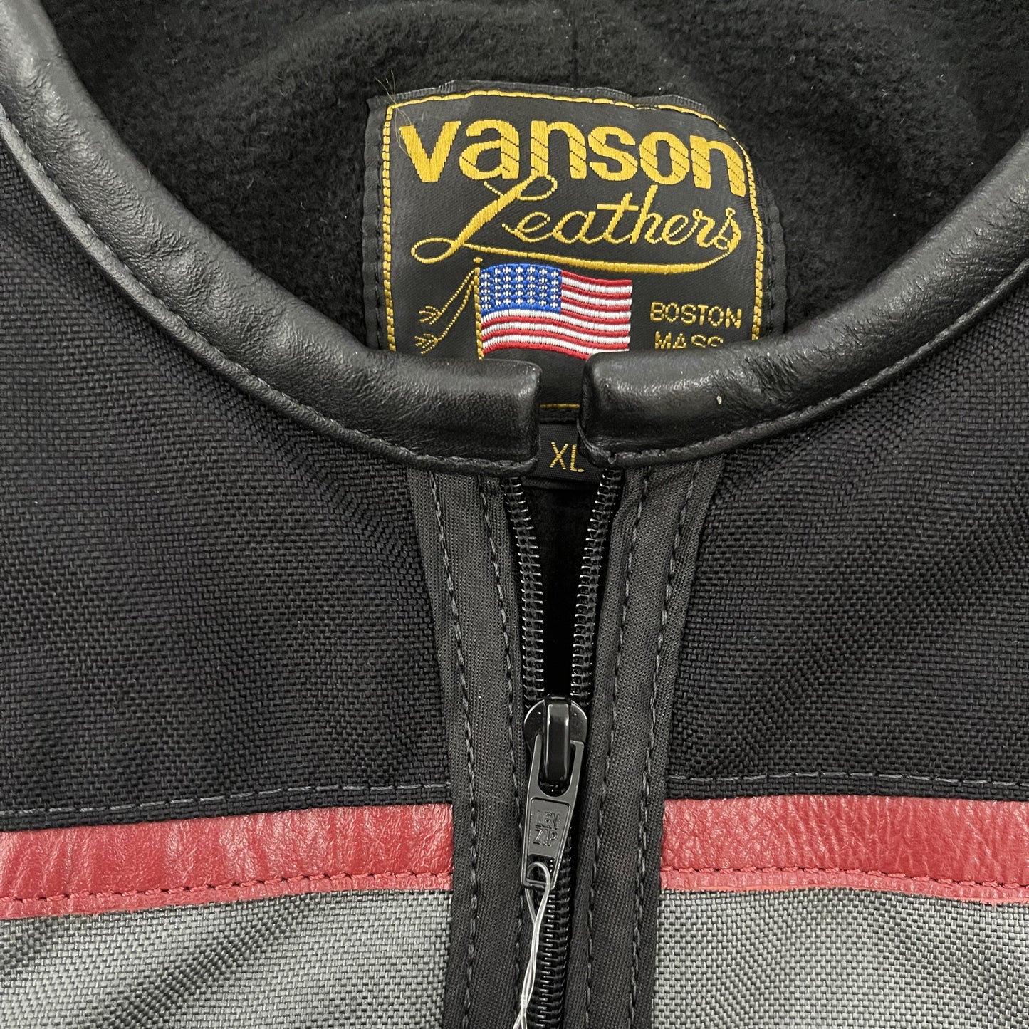 Vanson Leathers Racing Track Jacket - M