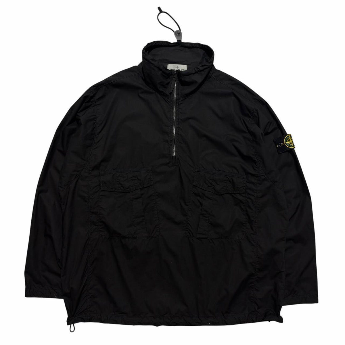 Stone Island Pullover Smock Jacket | XXL, Black