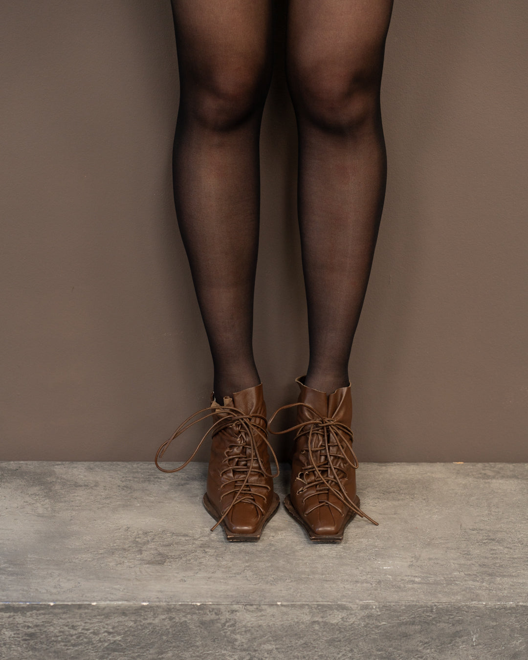 ACNE LACE UP SHOES (EU 40) | DEFAULT TITLE, Brown