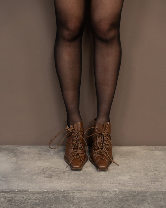 ACNE LACE UP SHOES (EU 40) | DEFAULT TITLE, Brown