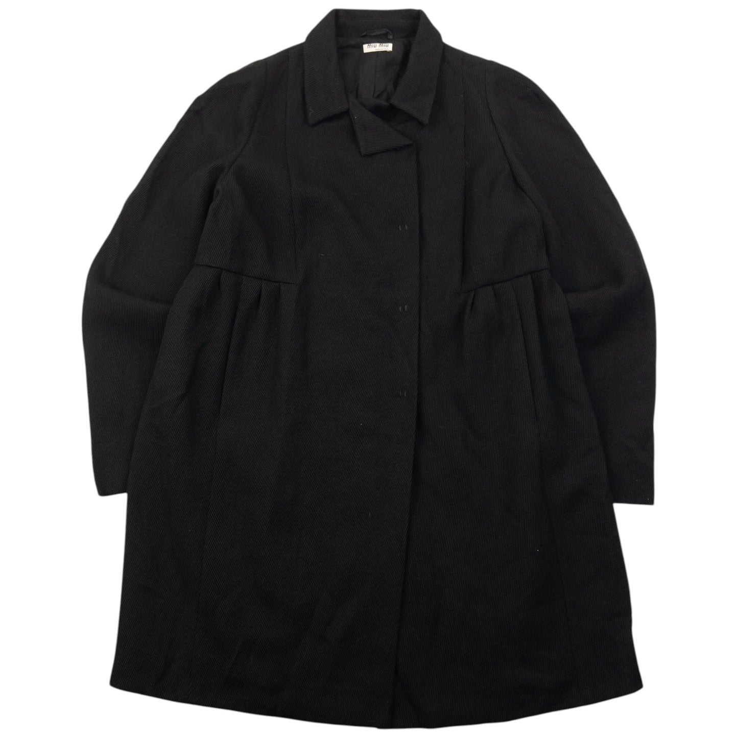 Vintage 2007 Miu Miu Wool Jacket Womens Size M | Medium, Black