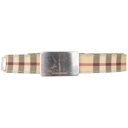 Vintage 2000s Burberry Nova Check Belt Size W26