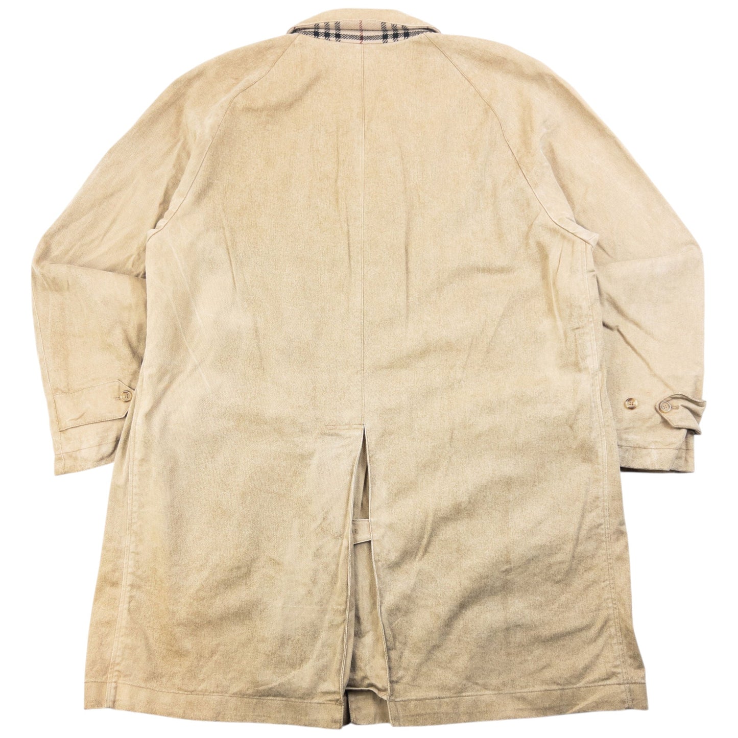 Vintage 2000s Burberry Button Up Trench Jacket Size XL | XL, Beige