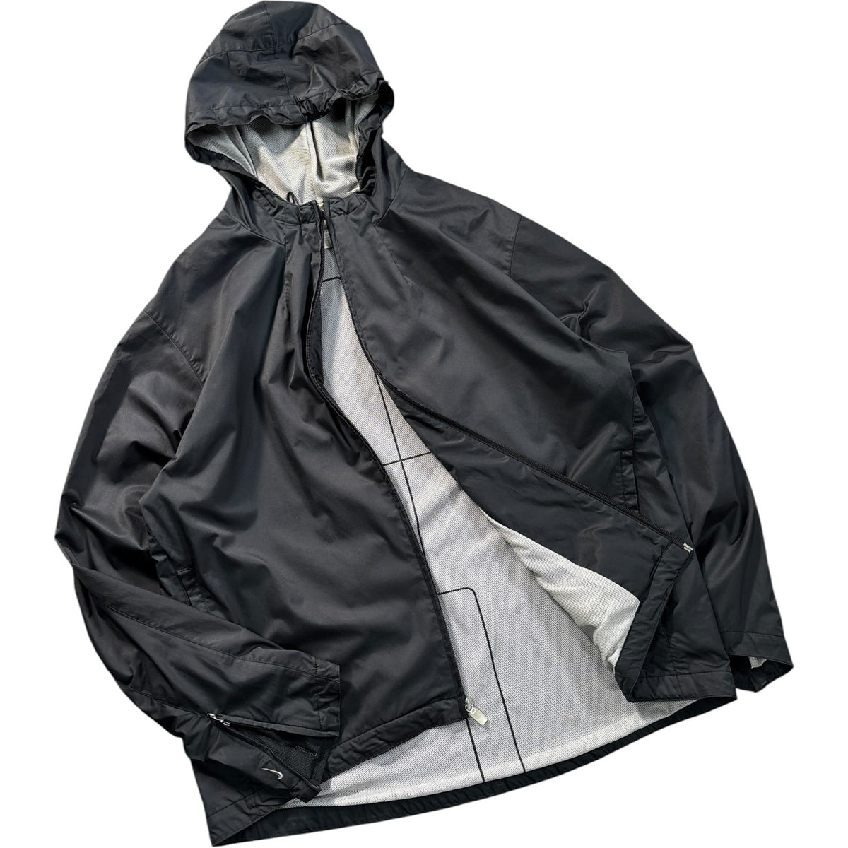 Nike Presto 00’s Curved Hem Jacket M | Medium, Grey