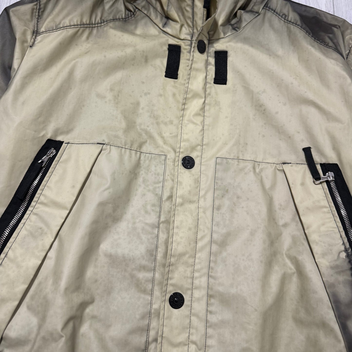Stone Island S/S 2010 Heat Reactive Jacket | XXXL, Cream