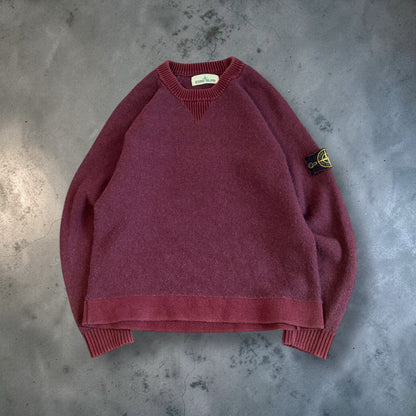 Stone Island Sweater AW17 | Burgundy, Burgundy