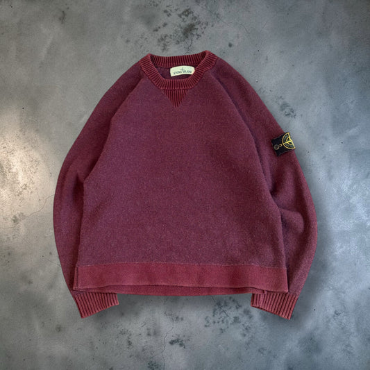 Stone Island Sweater AW17 | Burgundy, Burgundy