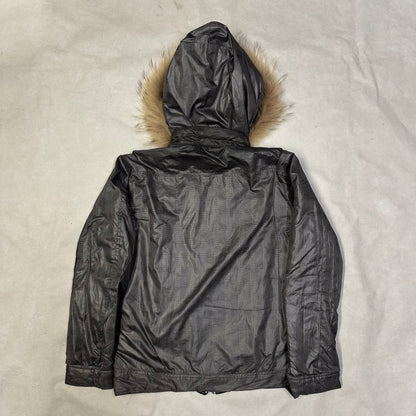 Takeo Kikuchi Reversible Puffer Jacket With Fur Hood ( L )