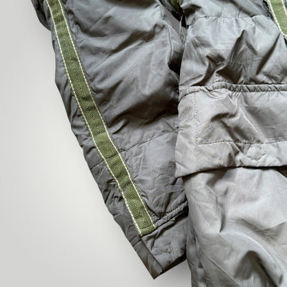 2000's Marithé François Girbaud Nylon Utility Trench Coat M | O/S, Khaki