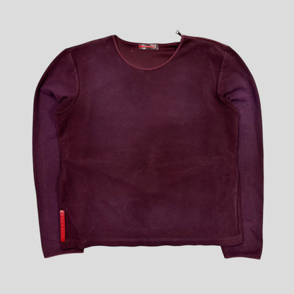 Prada Sport 00’s Technical Pullcord Fleece - S | Large, Purple
