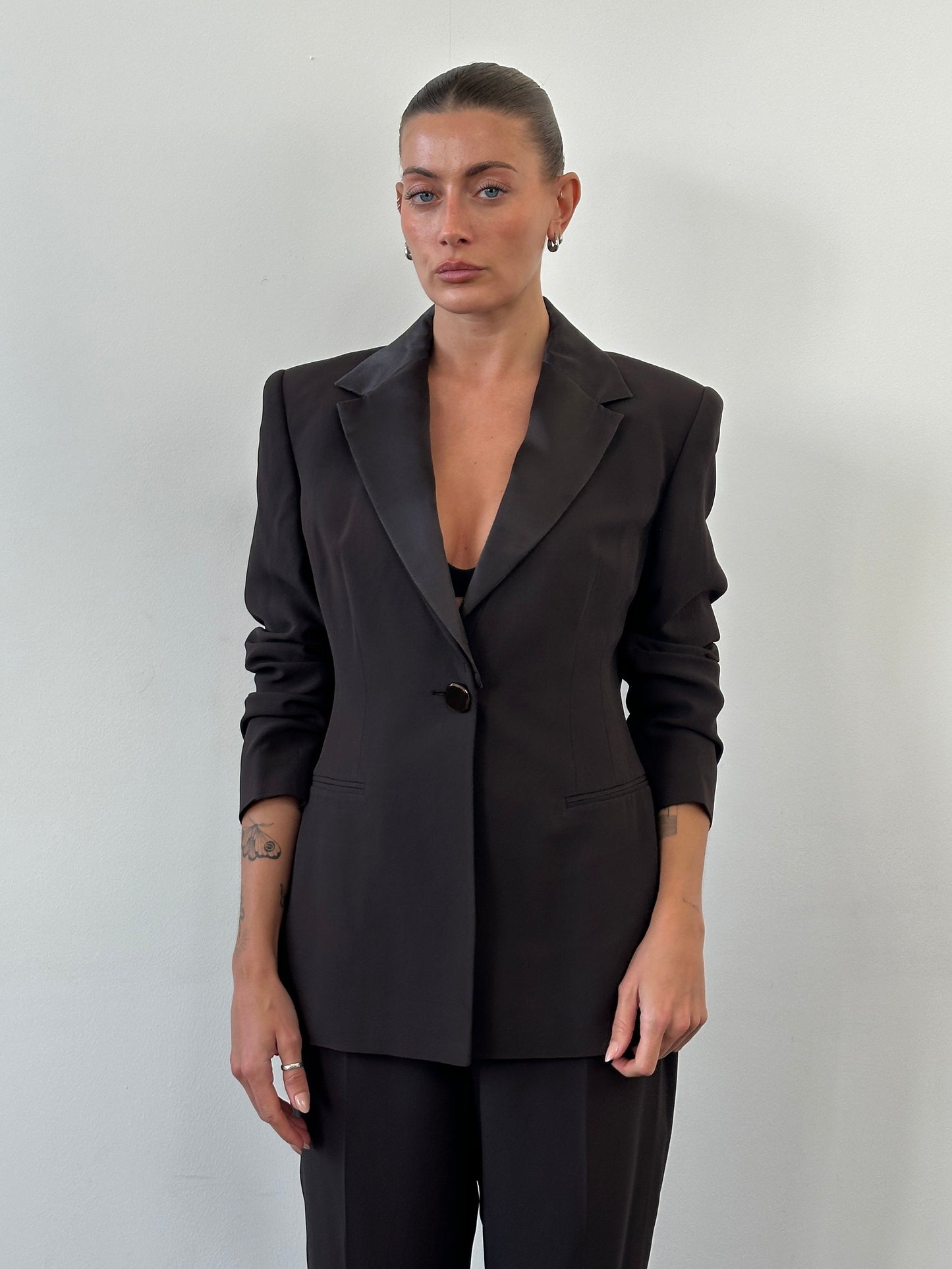 Gianfranco Ferre 1990s Single Breasted Tailored Suit - M
