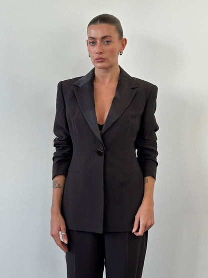 Gianfranco Ferre 1990s Single Breasted Tailored Suit - M
