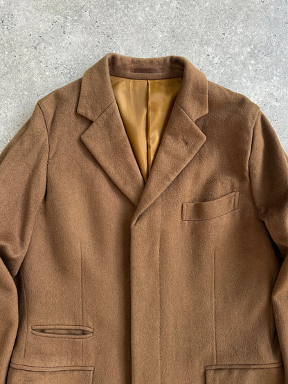 Vintage 1980s Italian Pure Cashmere Coat - S/M