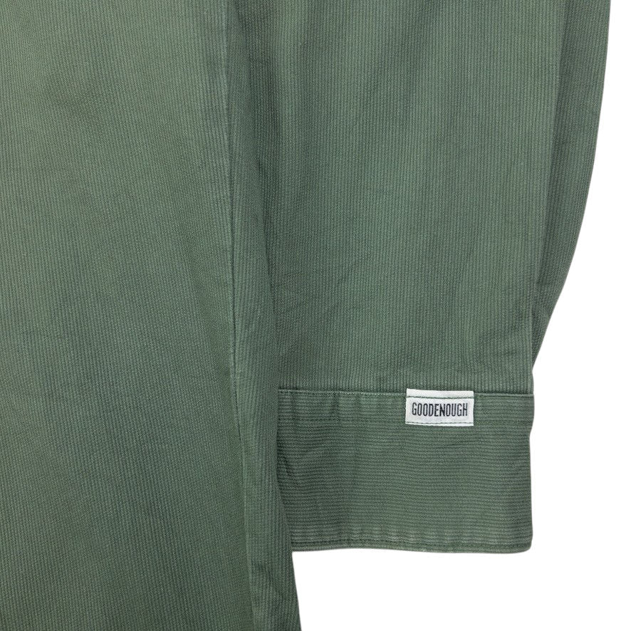 Vintage Good Enough Long Sleeve Button Up Shirt Size XXL