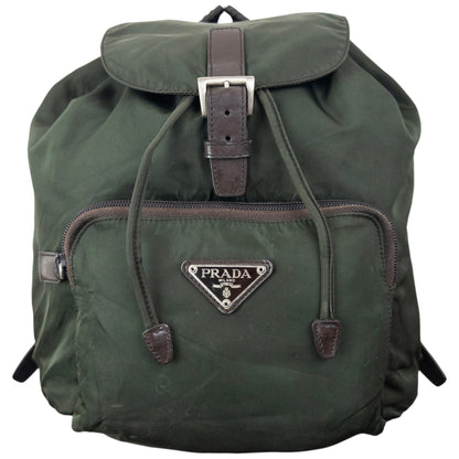 Vintage 2000s Prada Bucket Backpack | O/S, Brown