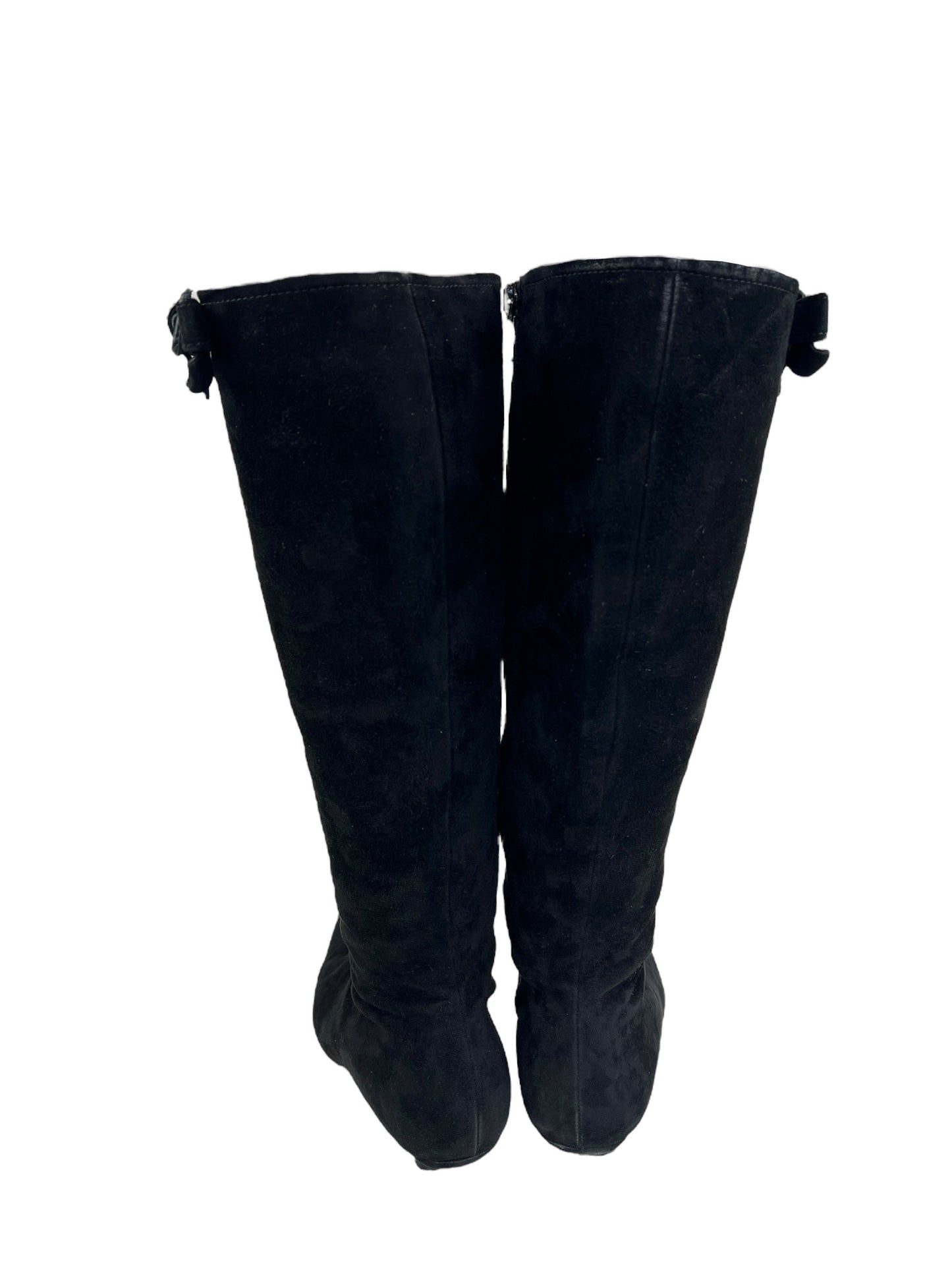 Miu Miu 2000s kitten heel boots | BLACK, Black