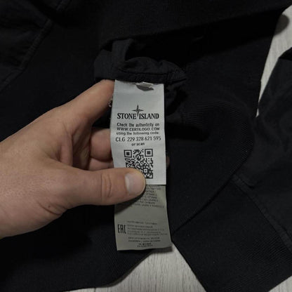 Stone Island Black Ghost Canvas Pullover | XL, Black