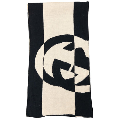 Vintage Gucci Contrast Striped Scarf