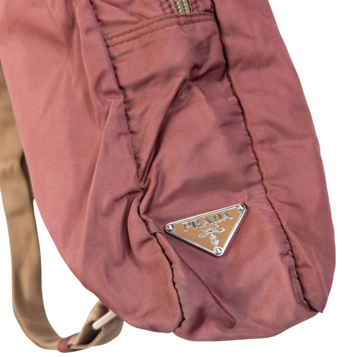 Vintage 2000s Prada Sling Bag | O/S, Beige
