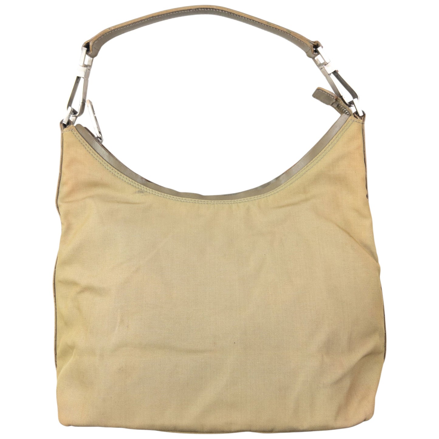 Vintage 2000s Gucci Shoulder Bag | O/S, Beige