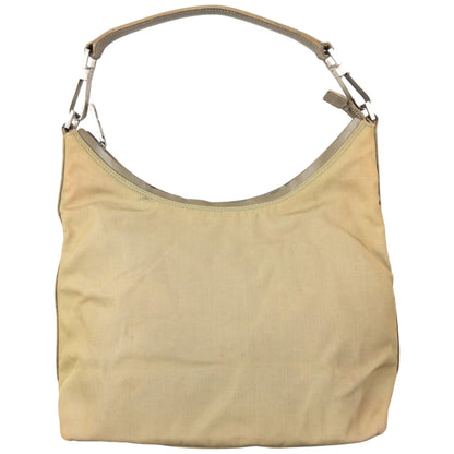 Vintage 2000s Gucci Shoulder Bag | O/S, Beige
