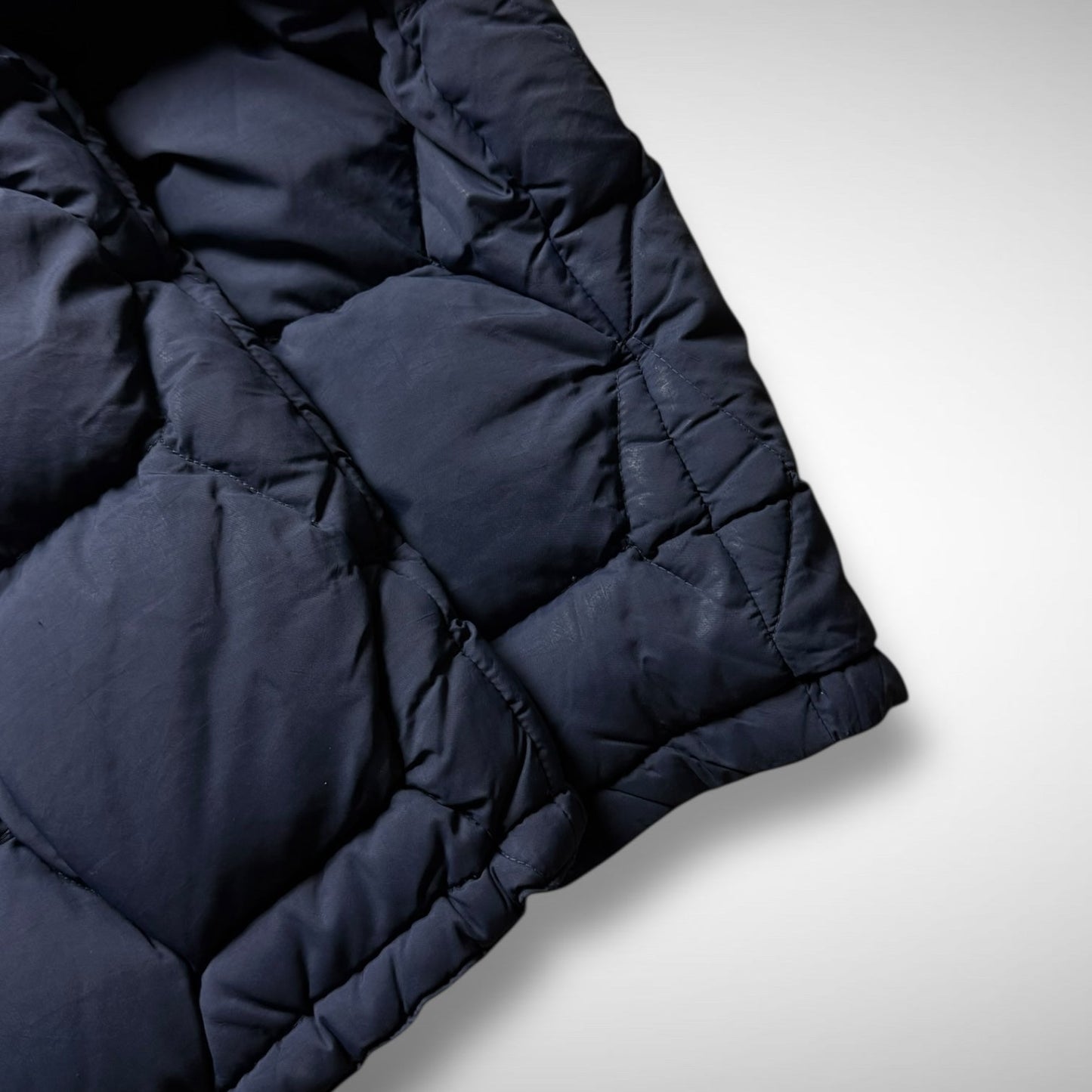 Mecca Hexagon Hooded Puffer Jacket (1990s)