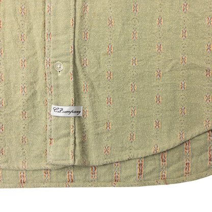 Vintage CP Company Embroidered Long Sleeve Button Up Shirt Size M