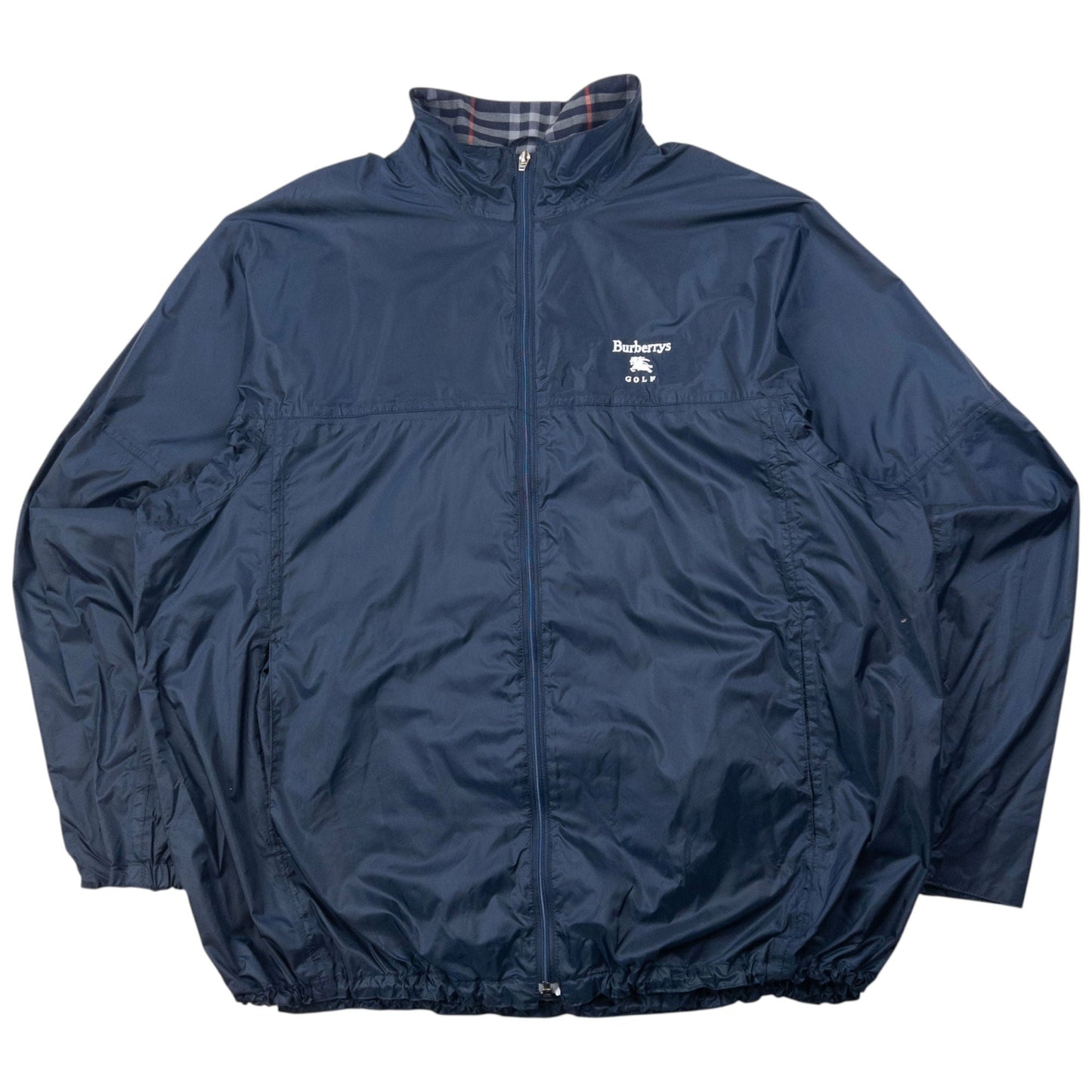 Vintage Burberry Golf Lightweight Packable Jacket Size XL