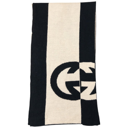 Vintage Gucci Contrast Striped Scarf